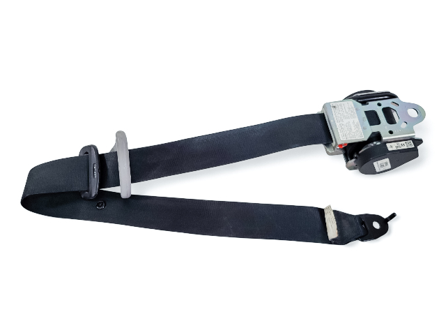 Mazda 3 Speed 07-09 Seatbelt Retractor Front Right/Passenger Black BRYE-57-L30A-02, E044, OEM, 2007, 2008, 2009
