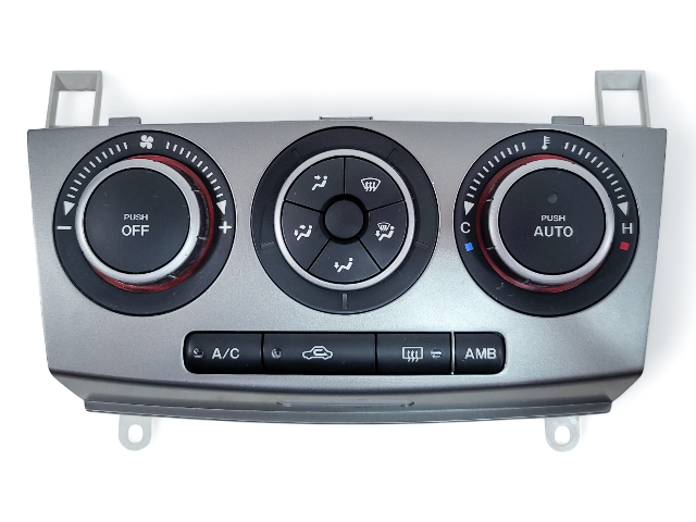 Mazda 3 Speed 07-09 A/C Heater Temperature Climate Control BAP3-61-190, E044, OEM, 2007, 2008, 2009