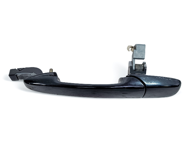 Mazda 3 Speed 04-09 Exterior Door Handle Rear Left/Driver Black, G22C-59-410P-08, E044, OEM, 2004, 2005, 2006, 2007, 2008, 2009