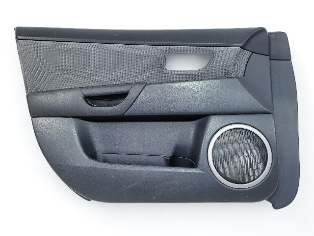Mazda 3 Speed 07-09 Door Panel Front Left/Driver Side Black, BAN7-68-45YD-02, E044, OEM, 2007, 2008, 2009