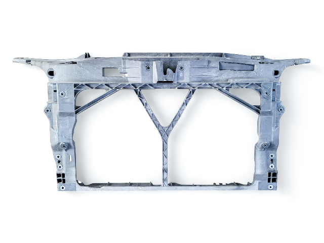 Mazda 3 Speed 04-09 Radiator Core Support Bracket Center, BP4K-53-110J, E044, OEM, 2004, 2005, 2006, 2007, 2008, 2009