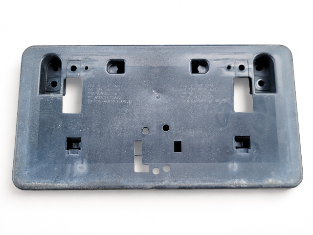 Mazda 3 Speed 07-09 License Plate Holder Base Bracket Plastic BA6R-50-170A, E044, OEM, 2007, 2008, 2009