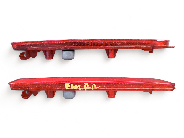 Mazda 3 Speed 04-09 Front Bumper Reflector Left/Right Set BN8R-51-5M0B, BN8R-51-5L0B, E044, OEM, 2004, 2005, 2006, 2007, 2008, 2009