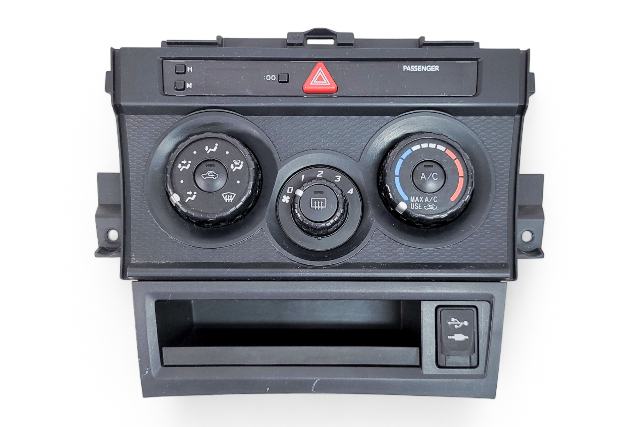 Scion FR-S 13-16 A/C Heater Climate Control Bezel 85201-CA040, E045, OEM, 2013, 2014, 2015, 2016