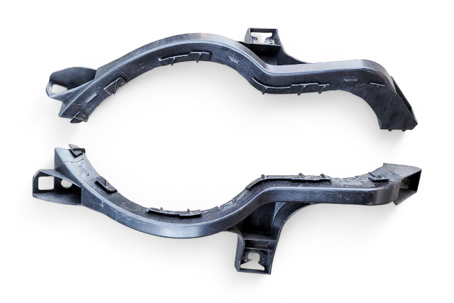 Scion FR-S 13-16 Rear Right/Left Bumper Support Bracket Mount Set, SU003-01501, 57707CA080, E045, OEM, 2013, 2014, 2015, 2016