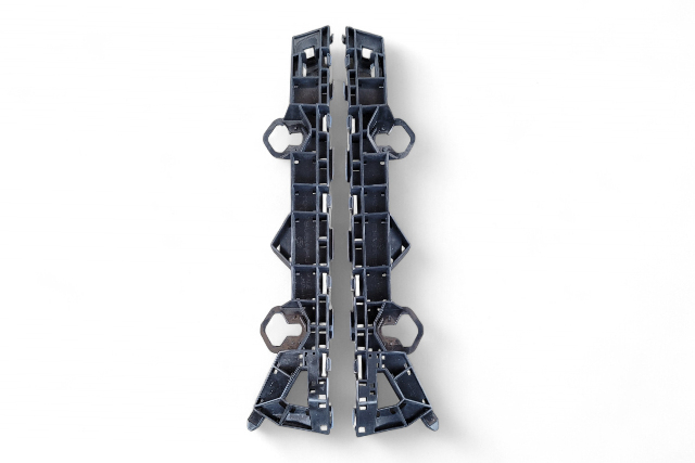 Scion FR-S 13-16 Bumper Retainer Bracket Rear Right/Left Set, SU003-01503, E045, OEM, 2013, 2014, 2015, 2016