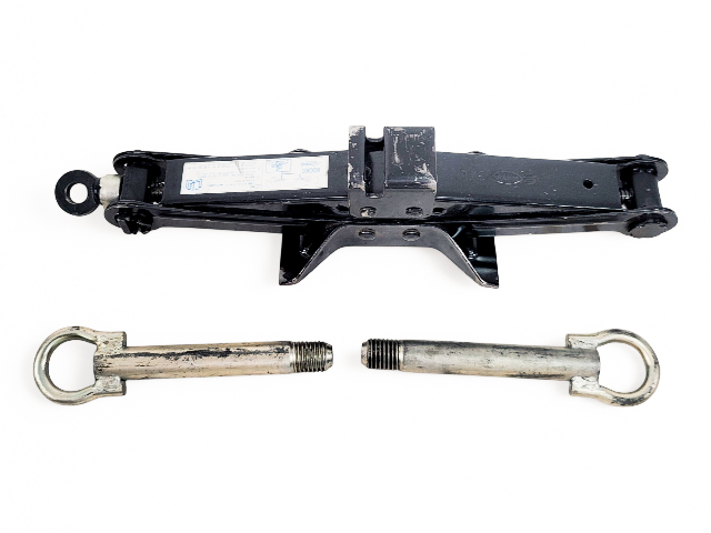 Mazda RX-8 RX8 04-11 Spare Tire Tool Set Kit Jack Assembly Wrench 5 Piece, E046, OEM, 2004, 2005, 2006, 2007, 2008, 2009, 2010, 2011