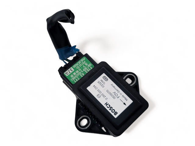 Mazda RX-8 RX8 04-09 ABS Yaw Stabilizer Speed Acceleration Sensor F153-43-7Y1A, E046, OEM, 2004, 2005, 2006, 2007, 2008, 2009