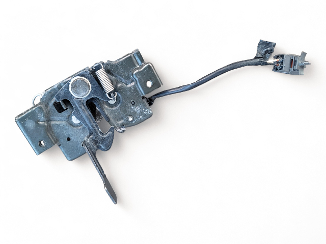 Mazda RX-8 RX8 04-11 Hood Lid Release Latch Lock w/Theft Detection, E046, OEM, 2004, 2005, 2006, 2007, 2008, 2009, 2010, 2011