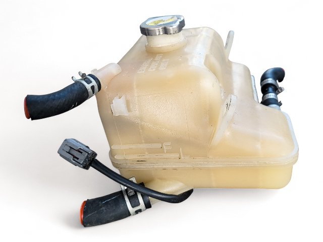 Mazda RX-8 RX8 04-11 Radiator Coolant Tank Reservoir N3H1-15-351H, E046, OEM, 2004, 2005, 2006, 2007, 2008, 2009, 2010, 2011