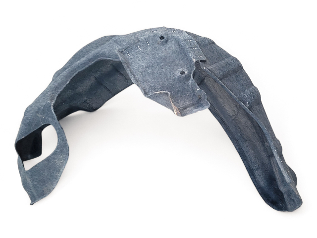 Mazda RX-8 04-08 Rear Left/Driver Side Fender Liner, E046, OEM, 2004, 2005, 2006, 2007, 2008