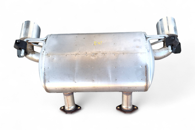 Nissan 370Z 12-15 Dual Exhaust Muffler Pipe Tail Baffle 20100-1EH0B, E047, OEM, 2012, 2013, 2014, 2015