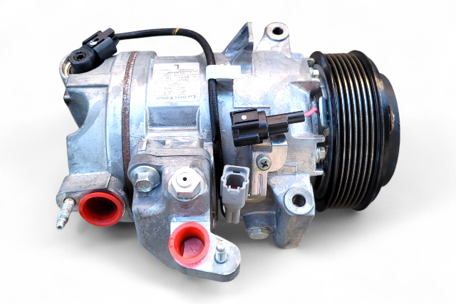 Nissan 370Z 09-20 A/C Air Conditioning Compressor Assembly 92600-1CB0B, E047, OEM, 2009, 2010, 2011, 2012, 2013, 2014, 2015, 2016, 2017, 2018, 2019, 2020