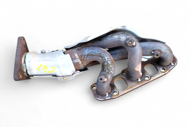 Nissan 370Z 09-15 Exhaust Manifold Left 3.7L 14002-EY01A, E047, OEM, 2009, 2010, 2011, 2012, 2013, 2014, 2015