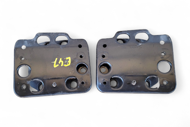 Nissan 370Z 09-20 Rear Bumper Reinforcement Bracket Right/Left Set 85211-1EA2A, E047, OEM, 2009, 2010, 2011, 2012, 2013, 2014, 2015, 2016, 2017, 2018, 2019, 2020