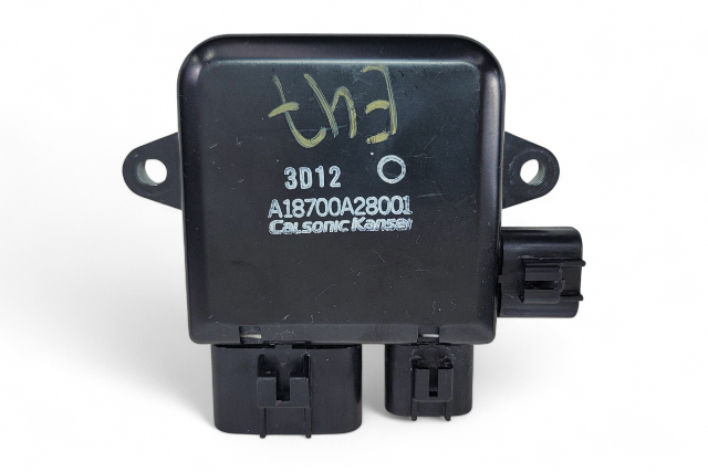 Nissan 370Z 09-20 Radiator Cooling Fan Control Module, 21493-4GA0A, E047, OEM, 2009, 2010, 2011, 2012, 2013, 2014, 2015, 2016, 2017, 2018, 2019, 2020