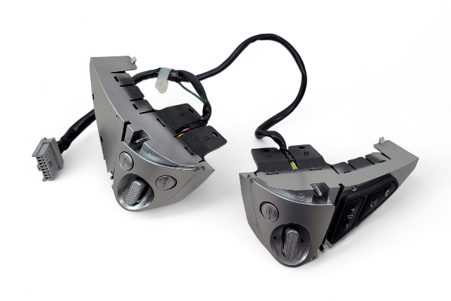 Nissan 370Z 09-20 Wheel Switches 25550-9N00A, E047, OEM, 2009, 2010, 2011, 2012, 2013, 2014, 2015, 2016, 2017, 2018, 2019, 2020