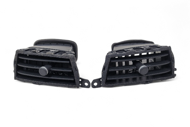 Nissan 370Z 09-20 Center Air Vent  Front Right/Left Set, 68750-1EA0A, 68751-1EA0A, E047, OEM, 2009, 2010, 2011, 2012, 2013, 2014, 2015, 2016, 2017, 2018, 2019, 2020