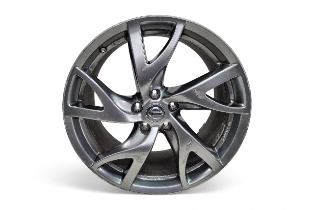 Nissan 370Z 12-16 Front Wheel Rim Forged Edition 19X9, 5 Spoke, D0C00-3GY4A, #1, E047, OEM, 2012, 2013, 2014, 2015, 2016