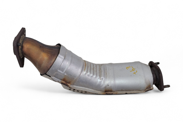 Nissan 370Z 09-15 Left Engine Exhaust Manifold Downpipe 3.7L B08B3-1ET0B, E047, OEM, 2009, 2010, 2011, 2012, 2013, 2014, 2015
