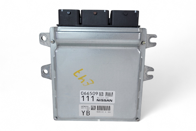 Nissan 370Z 11-18 Engine Control Module ECU ECM 23703-1UX0A, E047, OEM, 2011, 2012, 2013, 2014, 2015, 2016, 2017, 2018