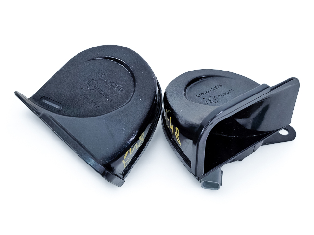 Honda Accord 23-24 High/Low Note Horn Assembly 38100-30A-A01, 38150-30A-A01, E048, OEM, 2023, 2024