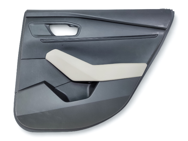 Honda Accord 23-24 Rear Door Panel Trim Right/Passenger Black, 83701-30A-A21ZA, E048, OEM, 2023, 2024