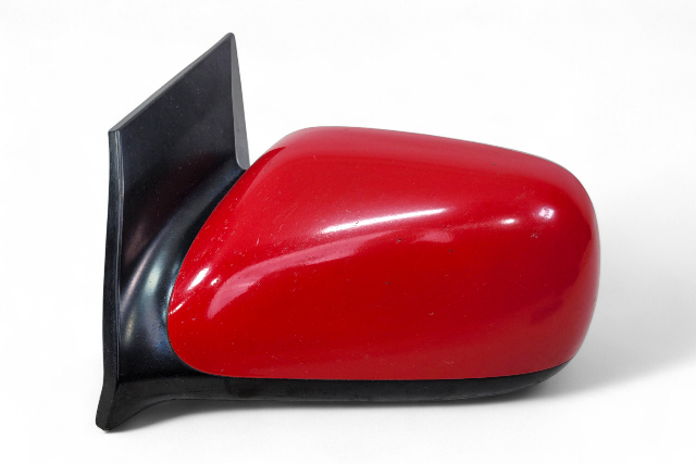 Honda Civic SI 06-11 Side View Mirror Left/Driver Red, 76250-SVA-A11ZH, E049, OEM, 2006, 2007, 2008, 2009, 2010, 2011