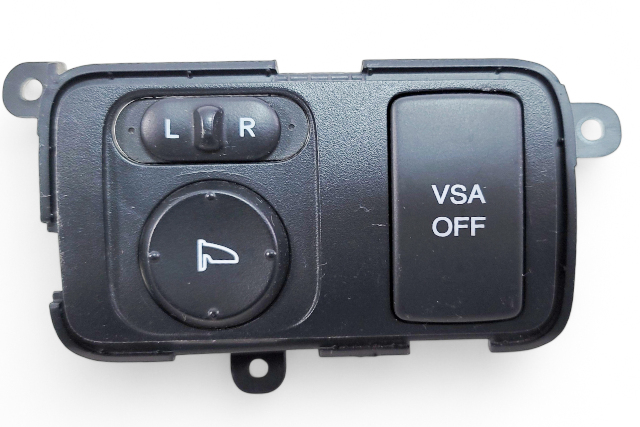 Honda Civic SI 06-11 Mirror Switch Adjust Button Control 35190-SVA-A01, E049, OEM, 2006, 2007, 2008, 2009, 2010, 2011