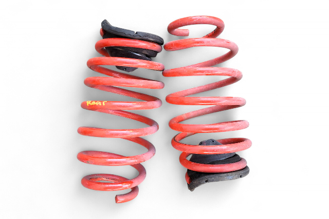 Honda Civic SI 06-11 Rear Left/Right Shock Coil Spring Set (2) 52441-SVB-A01, E049, OEM, 2006, 2007, 2008, 2009, 2010, 2011