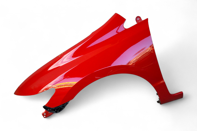 Honda Civic 06-11 Front Left/Driver Fender, Red 60261-SVA-A90ZZ, E049, OEM, 2006, 2007, 2008, 2009, 2010, 2011