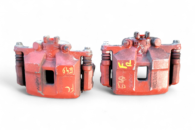 Honda Civic SI 06-11 Brake Caliper Assembly, Front Left/Right Set, 45019-SVB-A01, E049, OEM, 2006, 2007, 2008, 2009, 2010, 2011