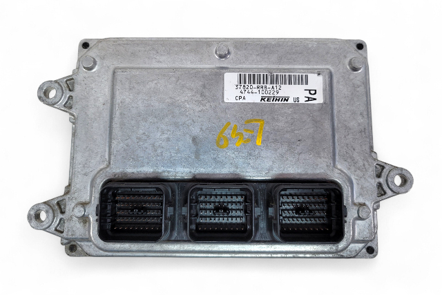 Honda Civic Si 07-11 Engine Control Computer Module ECU ECM 37820-RRB-A14, E049, OEM, 2007, 2008, 2009, 2010, 2011