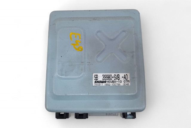 Honda Civic Si 07-11 Electronic Power Steering EPS Unit 39980-SVB-A02, E049, OEM, 2007, 2008, 2009, 2010, 2011