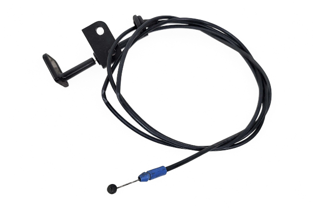 Honda Civic Si 06-11 Hood Switch Release Cable Wire, Black 74130-SNA-A01ZC, E049, OEM, 2006, 2007, 2008, 2009, 2010, 2011