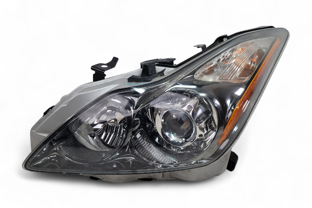 Infiniti G37 10-13 Xenon Headlight Head Light Lamp Left/Driver 26060-1NL0B, E050, OEM, 2010, 2011, 2012, 2013