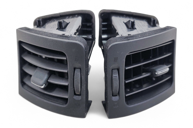 Infiniti G37 08-13 Center Air Vent Front Right/Left Set, 68751-JK00A, 68760-JK00A, E050, OEM, 2008, 2009, 2010, 2011, 2012, 2013