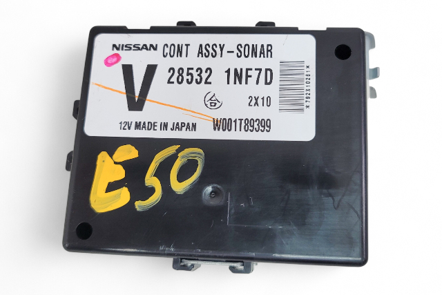 Infiniti G37 09-13 Park Assist Control Module 28532-1NF7D, E050, OEM, 2009, 2010, 2011, 2012, 2013
