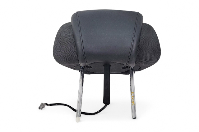Infiniti G37 09-13 Convertible Front Right Headrest Head Rest Black, 86450-JJ60A, E050, OEM, 2009, 2010, 2011, 2012, 2013