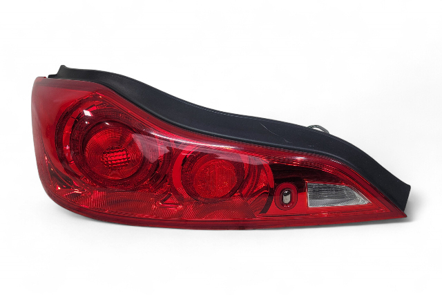 Infiniti G37 10-13 Coupe Rear Left Tail Light Lamp 26555-JJ61A, E050, OEM, 2010, 2011, 2012, 2013