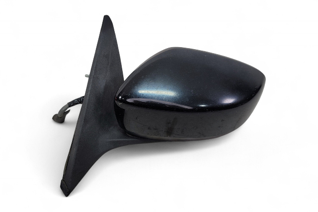 Infiniti G37 09-13 Power Side View Mirror Left/Driver Black, 96302-1NJ1A, E050, OEM, 2009, 2010, 2011, 2012, 2013