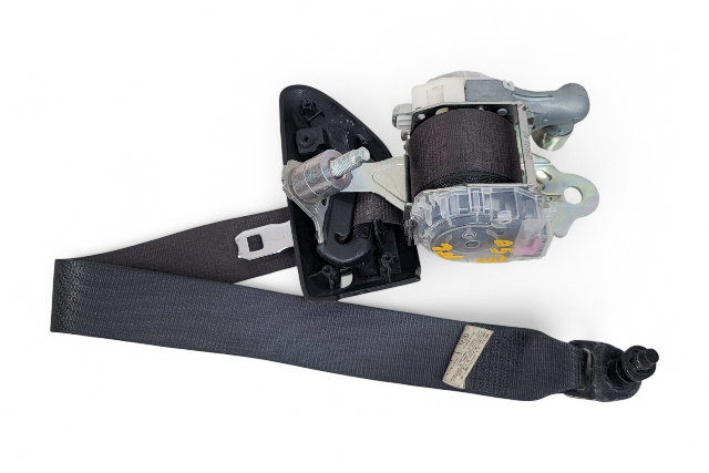 Infiniti G37 09-13 Front Seat Belt Seatbelt Left/Driver Black 86885-JJ62B, E050, OEM, 2009, 2010, 2011, 2012, 2013