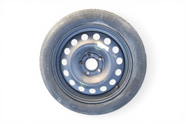 2011-2013 Infiniti G37 Spare Tire Wheel Donut 135/80D17 Continental, 40312-1NM8E, E050, OEM, 2011, 2012, 2013