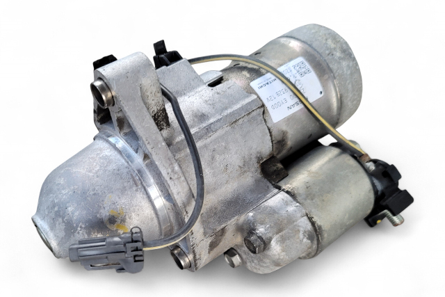 Infiniti G37 08-13 Engine Starter Motor Hitachi 23300-EY00G, E050, OEM, 2008, 2009, 2010, 2011, 2012, 2013