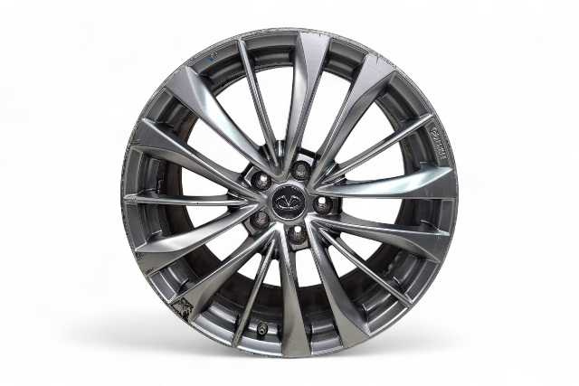 Infiniti G37 10-13 Front Alloy Wheel Rim 15 Spoke  19x8 1/2 D0C00-1NL4A, #1, E050, OEM, 2010, 2011, 2012, 2013