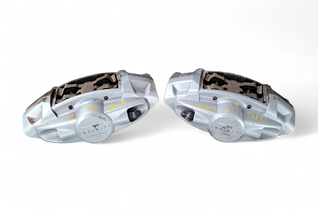 Infiniti G37 08-13 RWD Brake Caliper, Rear Left/Right Set, 44001-JL02A, E050, OEM, 2008, 2009, 2010, 2011, 2012, 2013