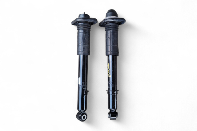 Infiniti G37 09-13 Rear Strut Shock Absorber Left/Right Set, E6210-JJ52A, E050, OEM, 2009, 2010, 2011, 2012, 2013