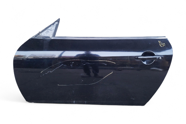 Infiniti G37 11-13 Convertible Front Door Left Side Black, H010A-3LWMA, E050, OEM, 2011, 2012, 2013