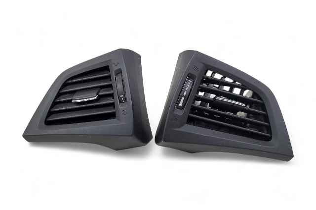 Acura MDX 14-20 Right/Left Outer AC Air Vent, Grill & Bezel Set, 77620-TZ5-A01ZD, E051, OEM, 2014, 2015, 2016, 2017, 2018, 2019, 2020