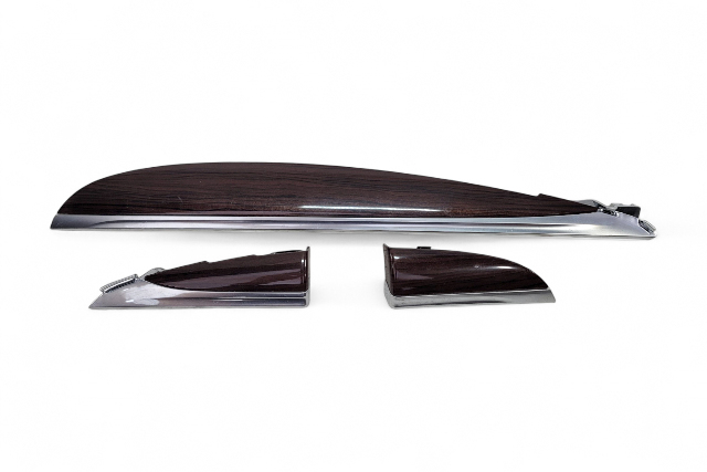 Acura MDX 14-16 Dash Trim Garnish Bezel Center Console Set(3), E051, OEM, 2014, 2015, 2016